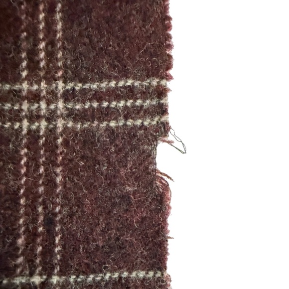 Sanmarco Wool Plaid Scarf - 🇮🇹 Made in Italy 🇮🇹 - Picture 5 of 8